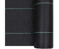 Agroplėvelė nuo piktžolių ir šaknų, juoda, 2x10m, PP