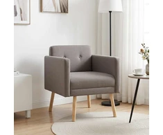 Akcentinis fotelis Taupe Audinys