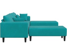 Sofa 3 pcs Turkio 250 x 188 x 76 cm Aksomas