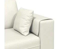 Sofa Kreminė 250 x 77 x 76 cm Aksomas