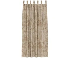 Aksominio tipo užuolaidos 2 pcs šampano 260 x 140 cm Aksomas