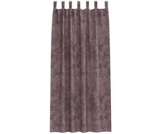 Aksominio tipo užuolaidos 2 pcs Ruda 225 x 140 cm Aksomas