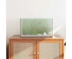 Akvariumas su saugykla Skaidrus 50 x 30 x 30 cm Stiklas