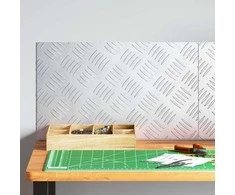 Laiptų danga Stačiakampio 2 pcs Sidabro 50 x 30 cm Aliuminis