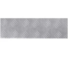 Laiptų danga 10 pcs Sidabro 60 x 18 x 2,5 cm Aliuminis
