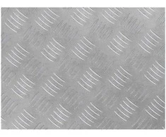 Laiptų danga Stačiakampio 2 pcs Sidabro 40 x 30 cm Aliuminis