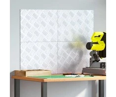 Laiptų danga Stačiakampio 4 pcs Sidabro 40 x 30 cm Aliuminis