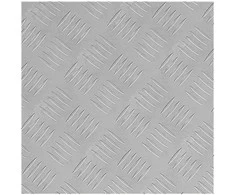 Laiptų danga Kvadrato 2 pcs Sidabro 40 x 40 cm Aliuminis
