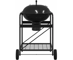 Lauko grilis su ratu Juoda 91 x 71 x 107 cm metalas