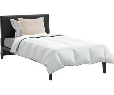 Žiemos antklodė su pagalve 2 pcs Balta Plunksna