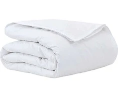 2-in-1 Antklodė Balta 155 x 220 cm Plunksna