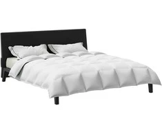 2-in-1 Antklodė Balta 240 x 260 cm Plunksna