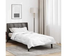 2-in-1 Antklodė Balta 200 x 140 x 10 cm Poliesteris