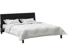 2-in-1 Antklodė Balta 220 x 200 x 10 cm Poliesteris