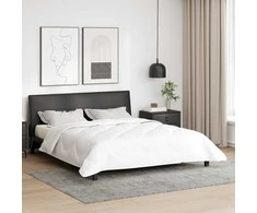 Vasaros antklodė Balta 220 x 200 x 3 cm Poliesteris