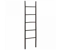 Antklodžių Lenta Juoda 40 x 150 cm Bambukas