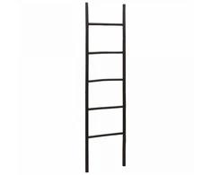 Antklodžių Lenta Juoda 50 x 190 cm Bambukas