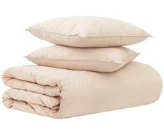 Antklodžių rinkinys 2 vnt. 200 x 200 cm Kapokas ir poliesteris