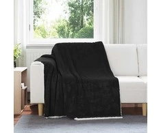 Apklotas Juoda 150 x 200 cm Flysas