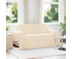 Apklotas Kreminė 280 x 210 cm Flysas
