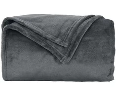 Antklodė Tamsiai pilka 130 x 150 cm 0.51 kg Flysas