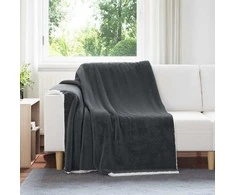Apklotas Tamsiai pilka 150 x 200 cm Flysas