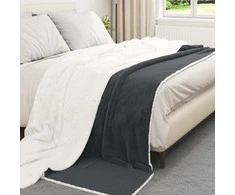 Apklotas Tamsiai pilka 240 x 270 cm Flysas
