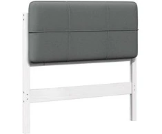 Apmušta lovos galvūgalis Balta ir šviesiai pilka 90 cm