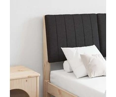 Apmušta lovos galvūgalis Juoda 120 cm Kietos pušies mediena