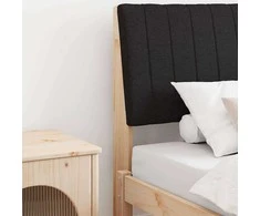 Apmušta lovos galvūgalis Juoda 90 cm Kietos pušies mediena
