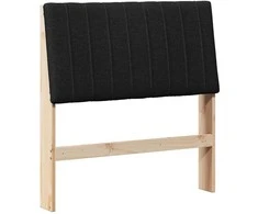 Apmušta lovos galvūgalis Juoda 90 cm Kietos pušies mediena