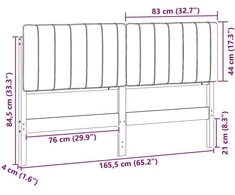 Apmušta lovos galvūgalis Ruda ir tamsiai pilka 160 cm