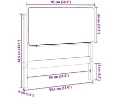 Apmušta lovos galvūgalis Rudas ir šviesiai pilkas 90 cm