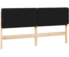 Apmušta lovos galvūgalis su galvūgalio Ruda ir juoda 180 cm