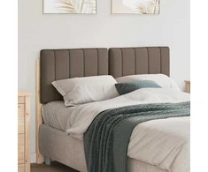 Apmušta lovos galvūgalis su galvūgalio Ruda ir Taupe 120 cm