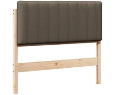 Apmušta lovos galvūgalis su galvūgalio Ruda ir Taupe 100 cm