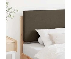 Apmušta lovos galvūgalis su galvūgalio Ruda ir Taupe 90 cm