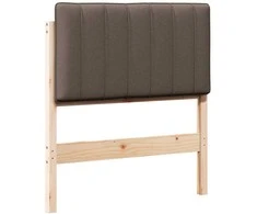 Apmušta lovos galvūgalis su galvūgalio Ruda ir Taupe 75 cm