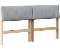 Apmušta lovos galvūgalis Šviesiai pilka 135 cm