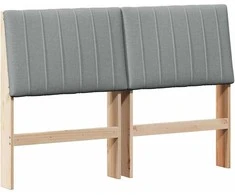 Apmušta lovos galvūgalis Šviesiai pilka 140 cm