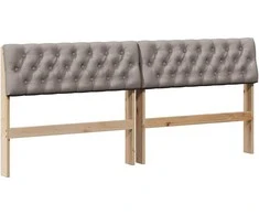 Apmušta lovos galvūgalis Tortora 180 cm Kietos pušies mediena