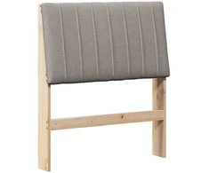 Apmušta lovos galvūgalis Taupe 75 cm Kietos pušies mediena