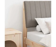 Apmušta lovos galvūgalis Taupe 75 cm Kietos pušies mediena