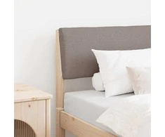 Apmušta lovos galvūgalis Taupe 75 cm Kietos pušies mediena
