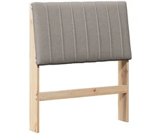 Apmušta lovos galvūgalis Taupe 80 cm Kietos pušies mediena