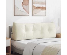 Apsaugos Pagalvė Kreminė 140 x 24 x 50 cm Aksomas