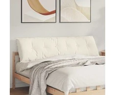 Apsaugos Pagalvė Kreminė 180 x 50 cm Kordūrinis audinys