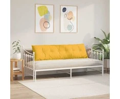 Apsaugos Pagalvė Šviesi geltona 180 x 50 cm Kordūrinis audinys