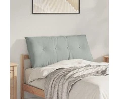 Apsaugos Pagalvė Šviesiai pilka 100 x 50 cm Kordūrinis audinys
