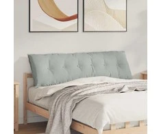 Apsaugos Pagalvė Šviesiai pilka 160 x 50 cm Kordūrinis audinys